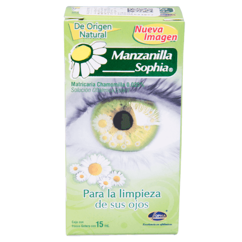 MANZANILLA COLIRIO SOLUCION OFTALMICA 15 ML
