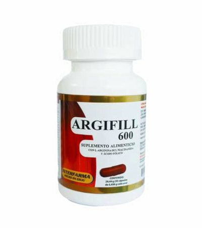 Argifill 600 30 capsulas