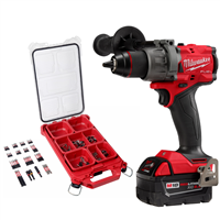Taladro Percutor 1/2" con Punta 100 Piezas Milwaukee