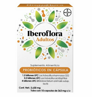 Iberoflora Adultos 10 capsulas