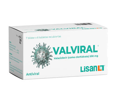 LISAN VALVIRAL 500 mg