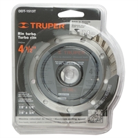 Disco Diamantado Turbo 4 1/2"X 2 mm Truper