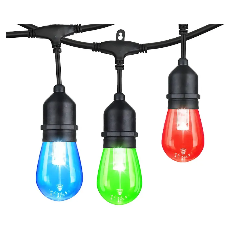Serie de luces LED smart RGB 10 m 10 luces IP65 UL General Lighting