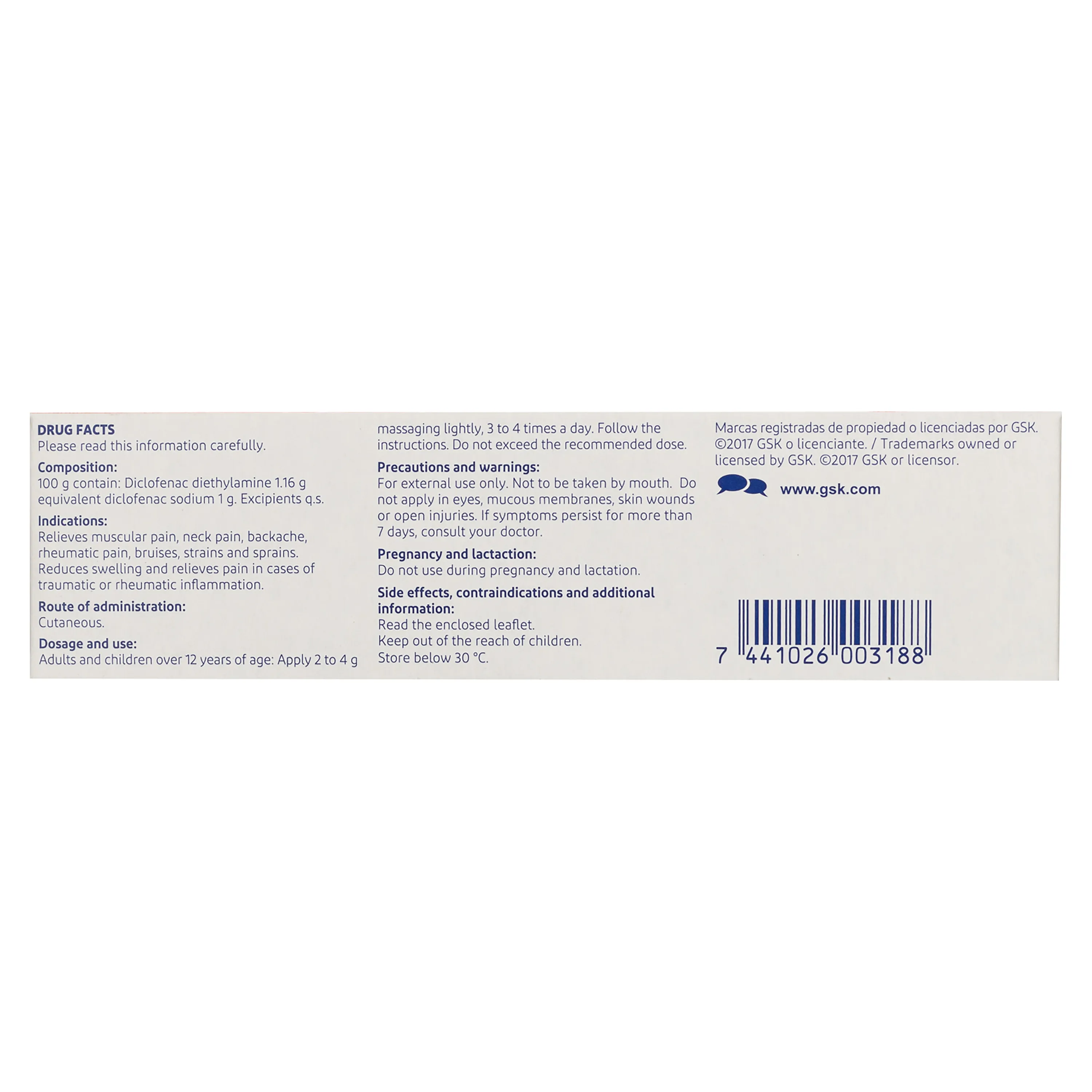 Voltaren Emulgel 100G