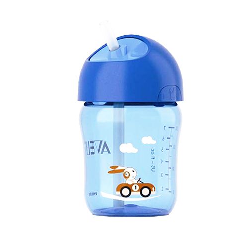 AVENT VASO C/PAJILLA BLANDA DECOR ANTI GOTEO 9 ONZ SCF76000