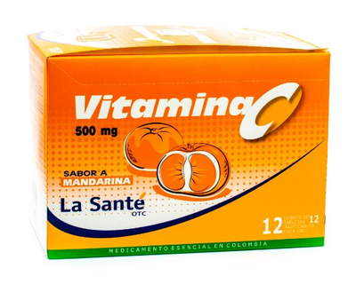 Vitamina C Sante MANDARINA 1 bolsita