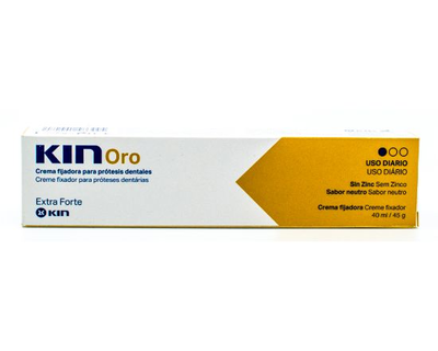 Kin Oro Extra Fuerte crema fijadora 40ml
