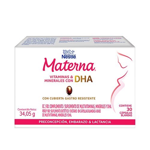 MATERNA PLUS DHA X 30 CAPS