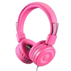 noot products K22 Kids Headphones Wired 3.5mm Jack, Foldable, F