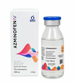 Azminofen 10 mg/ml IV 1 frasco