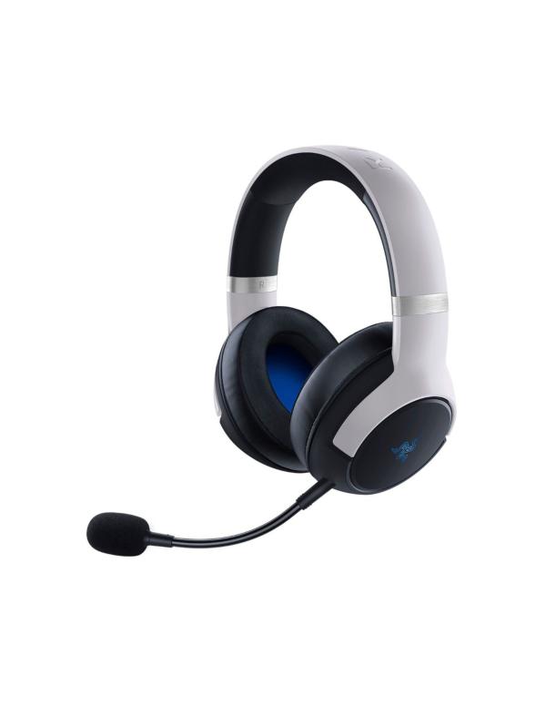 Headset Razer Gaming Kaira Pro Hyperspeed 2.4 GHZ para Playstation 5 Inalámbrico – Blanco