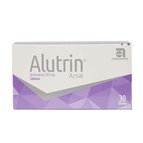Alutrin 50mg 30 tabletas