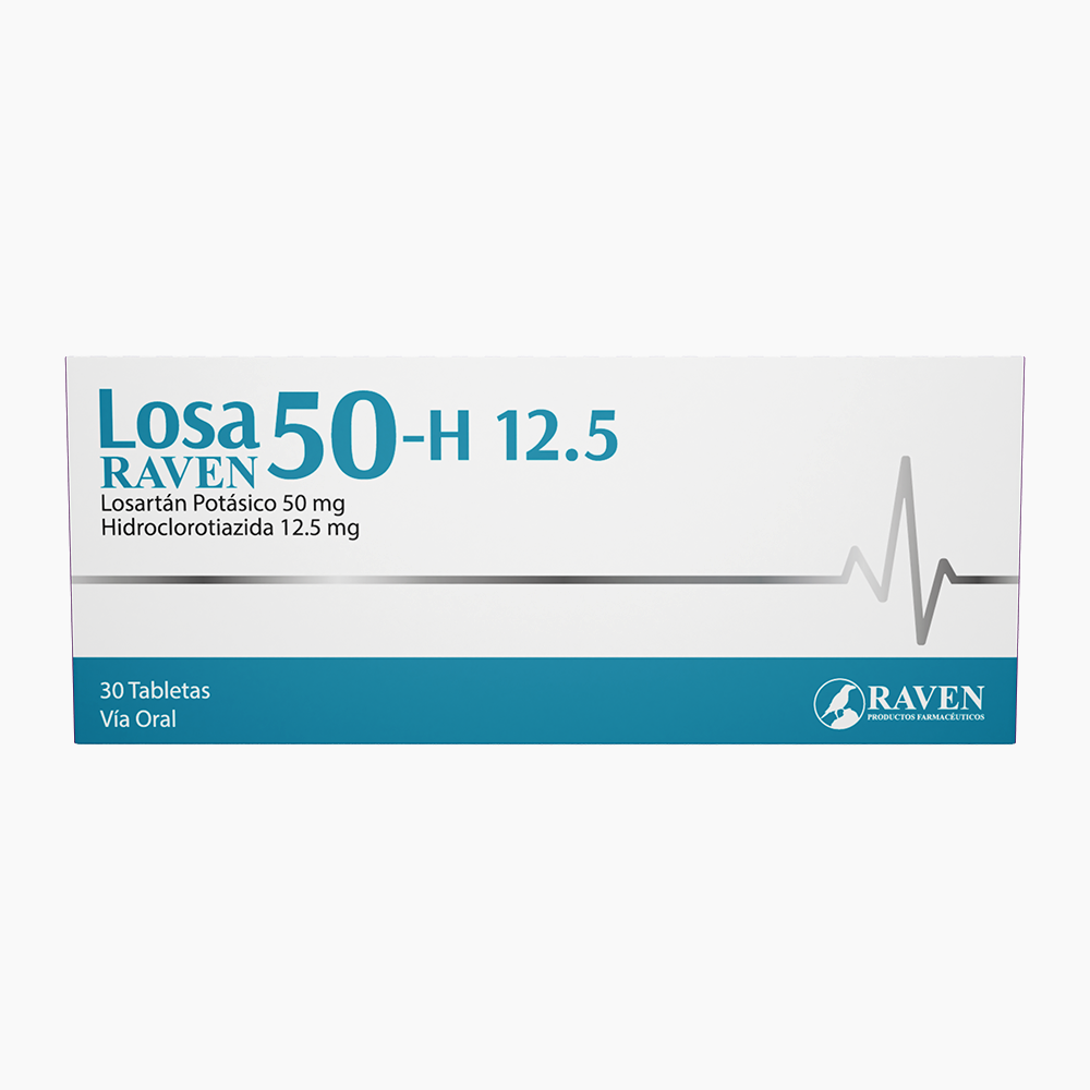 LOSARAVEN H 50 MG X 30 TABS