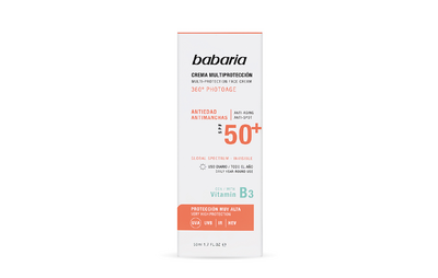 Babaria, Crema Facial Photoage SPF50+