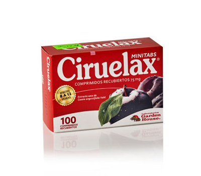 CIRUELAX MINITABS COMPRIMIDOS VÍA ORAL