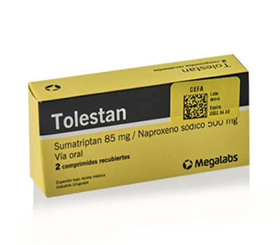 TOLESTAN 85MG X2 COMPRIMIDOS