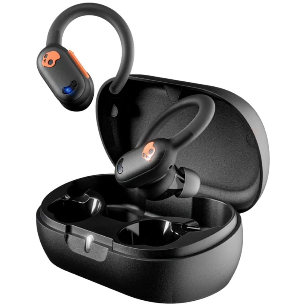 AUDIFONOS SKULLCANDY PUSH ANC ACTIVE – BLUETOOTH – NEGRO-NARANJA