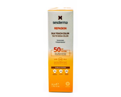 Repaskin Sesderma Toque seco con color SPF 50, 50 ml