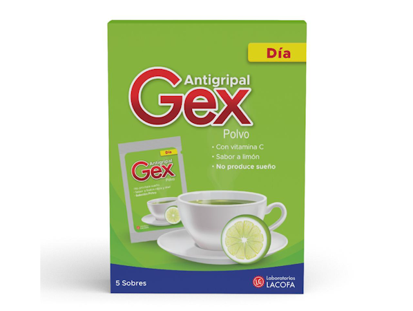 GEX DÍA ANTIGRIPAL 5 SOBRES