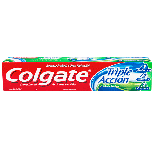CREMA DENTAL COLGATE TRIPLE ACCION 75 ML