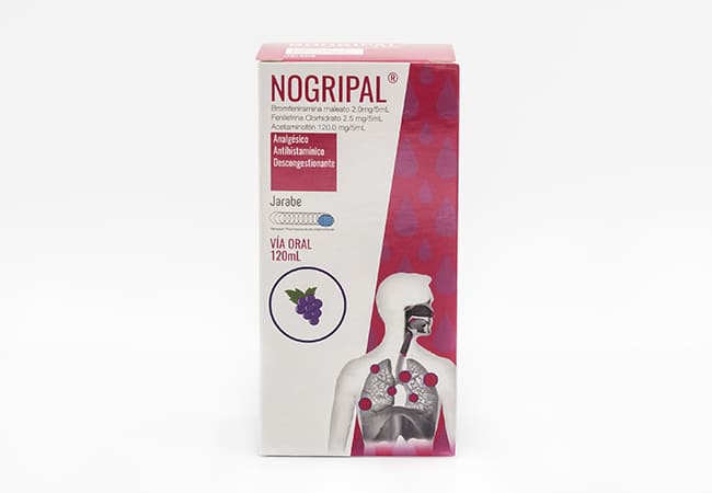 NOGRIPAL 2.5/5MG JARABE 120 ML