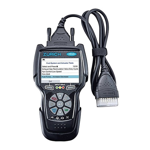 Lector de codigos OBD2 zr15 con active test fixassist (reacondicionado)