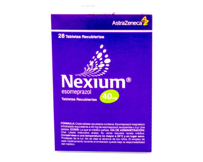 Nexium 40 mg 28 tabletas