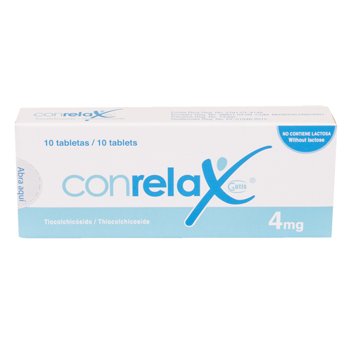 CONRELAX TABLETAS 4 MG