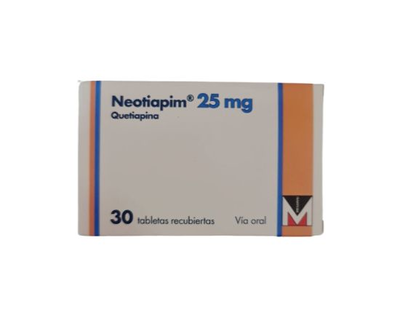 Neotiapim 25 mg 30 tabletas