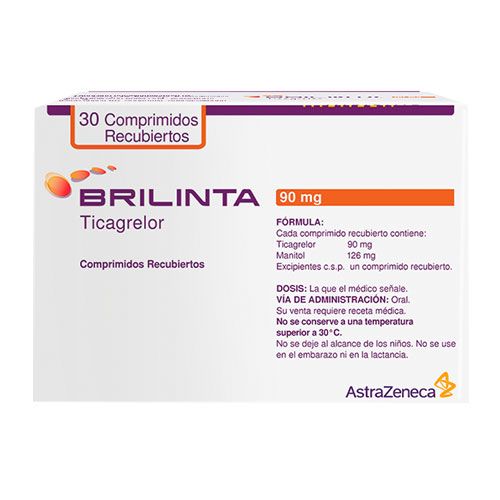 BRILINTA COMPRIMIDOS 90 MG