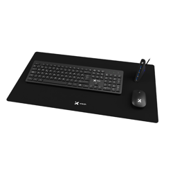Kit Xtech De Teclado Multimedia y Mouse Inalámbrico Con Alfombr