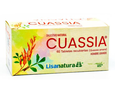 Cuassia Hombre Grande 1 de 15 blister de 4 tabletas