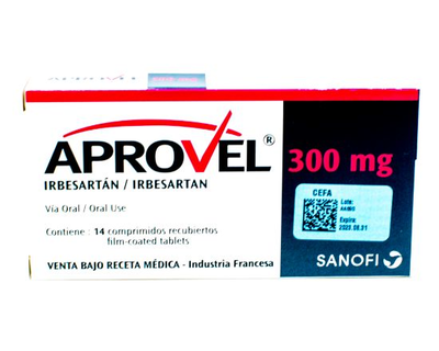 Aprovel Sanofi Aventis 300 MG -14 tabletas