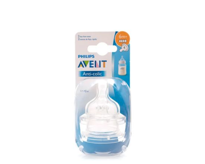 Avent Set 2 tetinas de flujo rapido 6m+