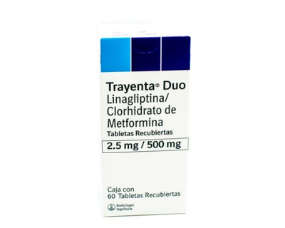 Trayenta Duo 2.5mg/500mg 60 tabletas