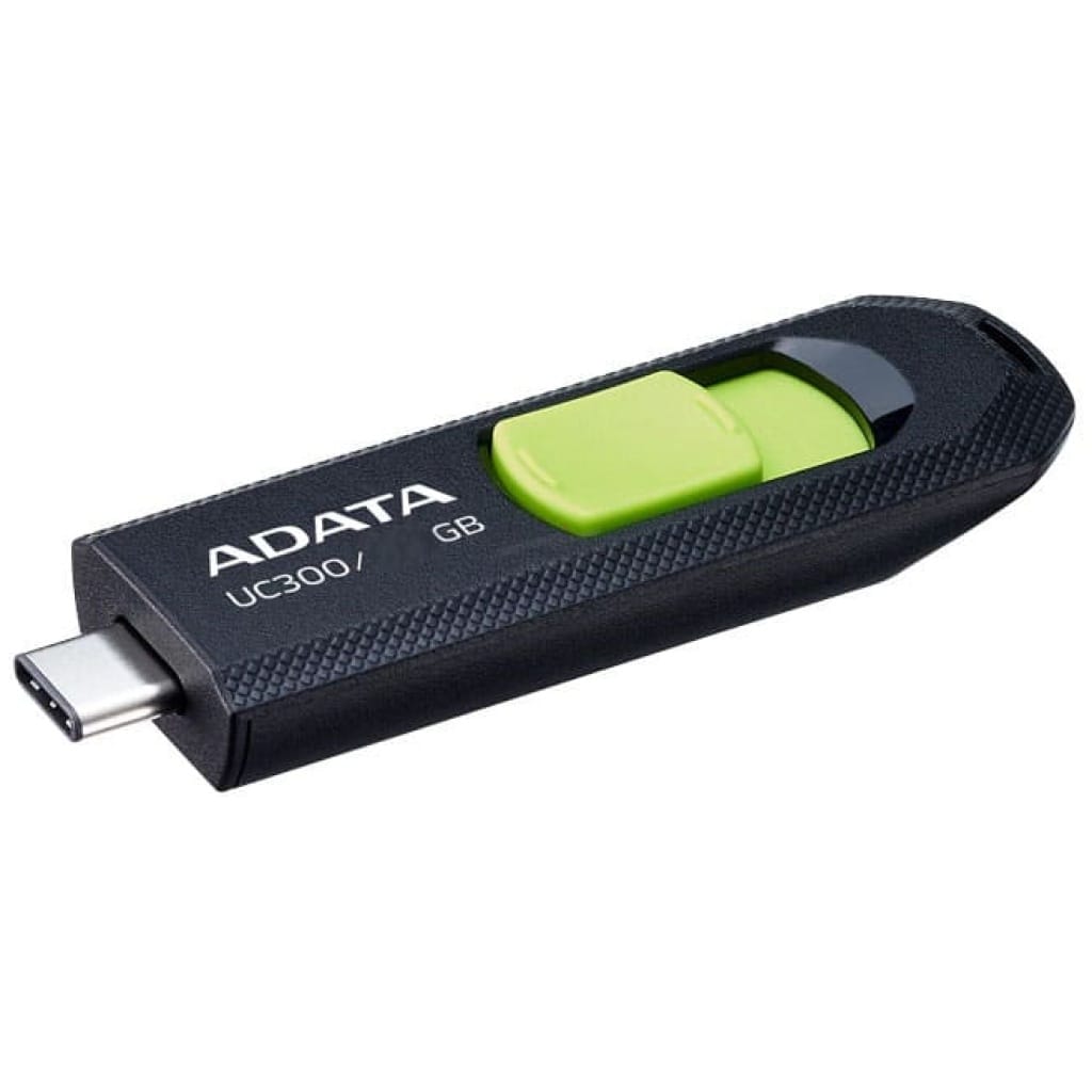 MEMORIA USB-C ADATA UC300 – USB 3.2 – 64GB – VERDE – 100 MB/s