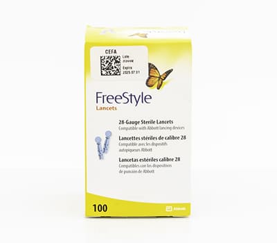 XCEED Y MINI LANCETAS PARA GLUCÓMETRO 100 UNIDADES