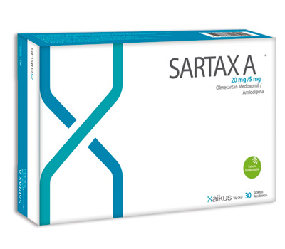 SARTAX CAL 20MG / 5MG TABLETAS VÍA ORAL