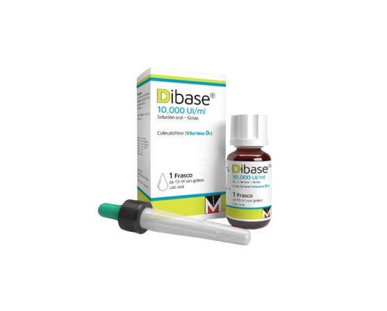 DIBASE 10000 UI/ML 1 SOLUCIÓN GOTAS 10ML