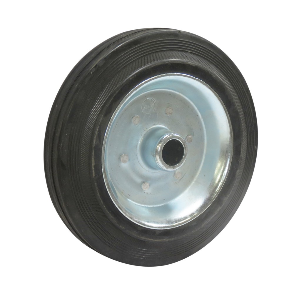 Rueda de hule solida 250x25 mm