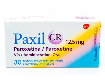 Paxil CR 12.5 mg 30 tabletas