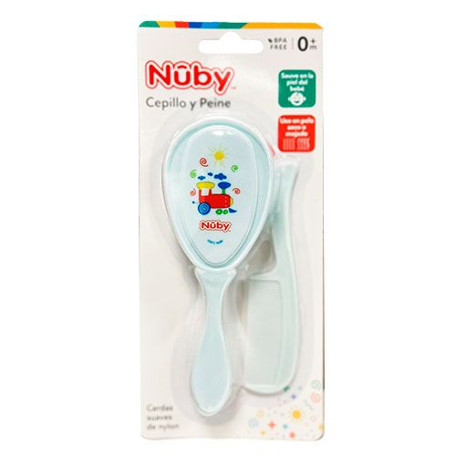 NUBY JUEGO CEPILLO Y PEINE BEBE