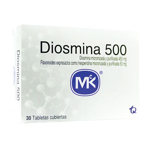 DIOSMINA-HESPIRIDINA 500 MG X 1 TAB MK