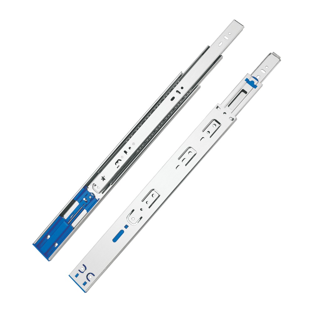 Riel para gaveta zincado 450 mm