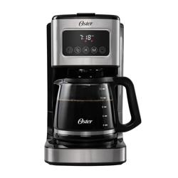Cafetera Programable De 12 Tazas Con Pantalla Táctil Oster