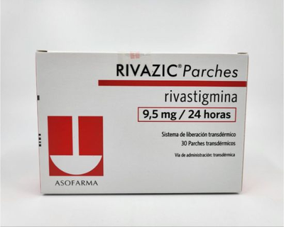 Rivazic Parches 9.5 mg/24 horas 30 parches transdermicos