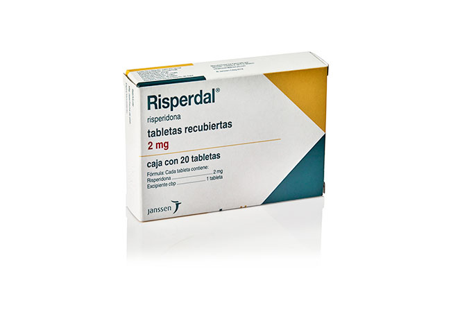 RISPERDAL 2 mg x 20 TABLETAS