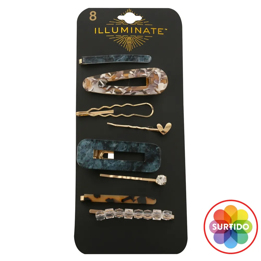 Prensa Illuminate Gold para cabello
