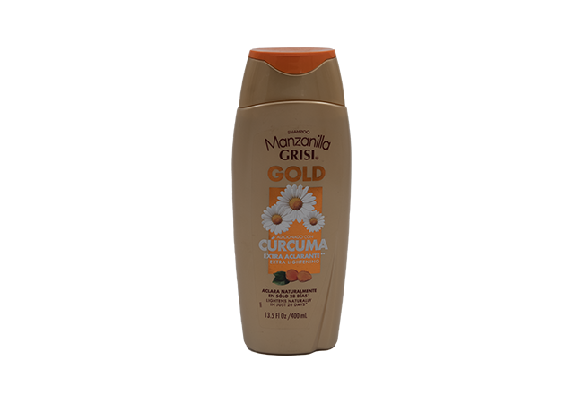 GRISI SHAMPOO MANZANILLA Y CÚRCUMA EXTRA ACLARANTE 400 ML
