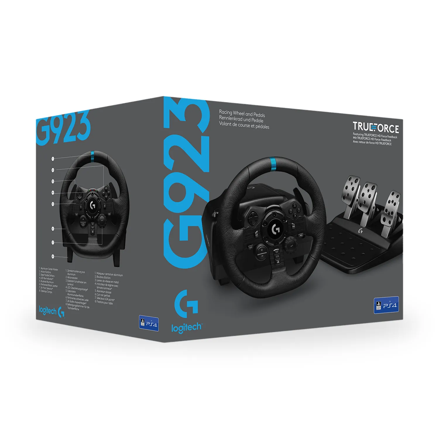 Volante Logitech G923 Ps5- Ps4- PC